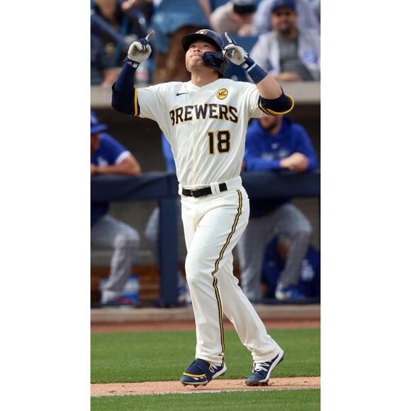 Keston Hiura Signed OMLB Baseball Brewers Top Prospect Infielder All Star - Picture 8 of 10